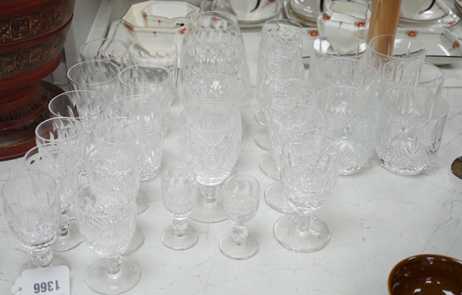 A quantity of Coleen Waterford crystal